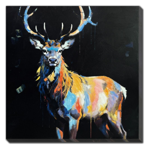 vibrant deer