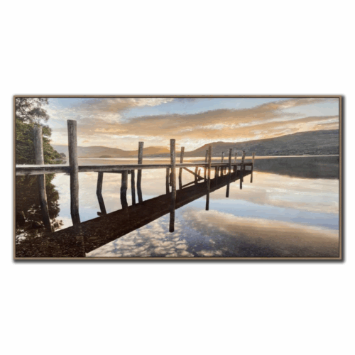 sunset reflection