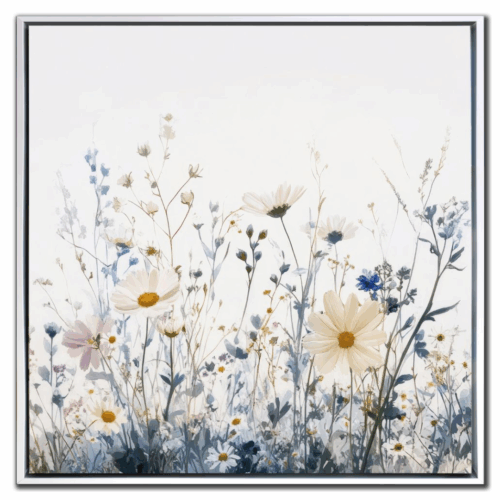 wildflowers in the morning